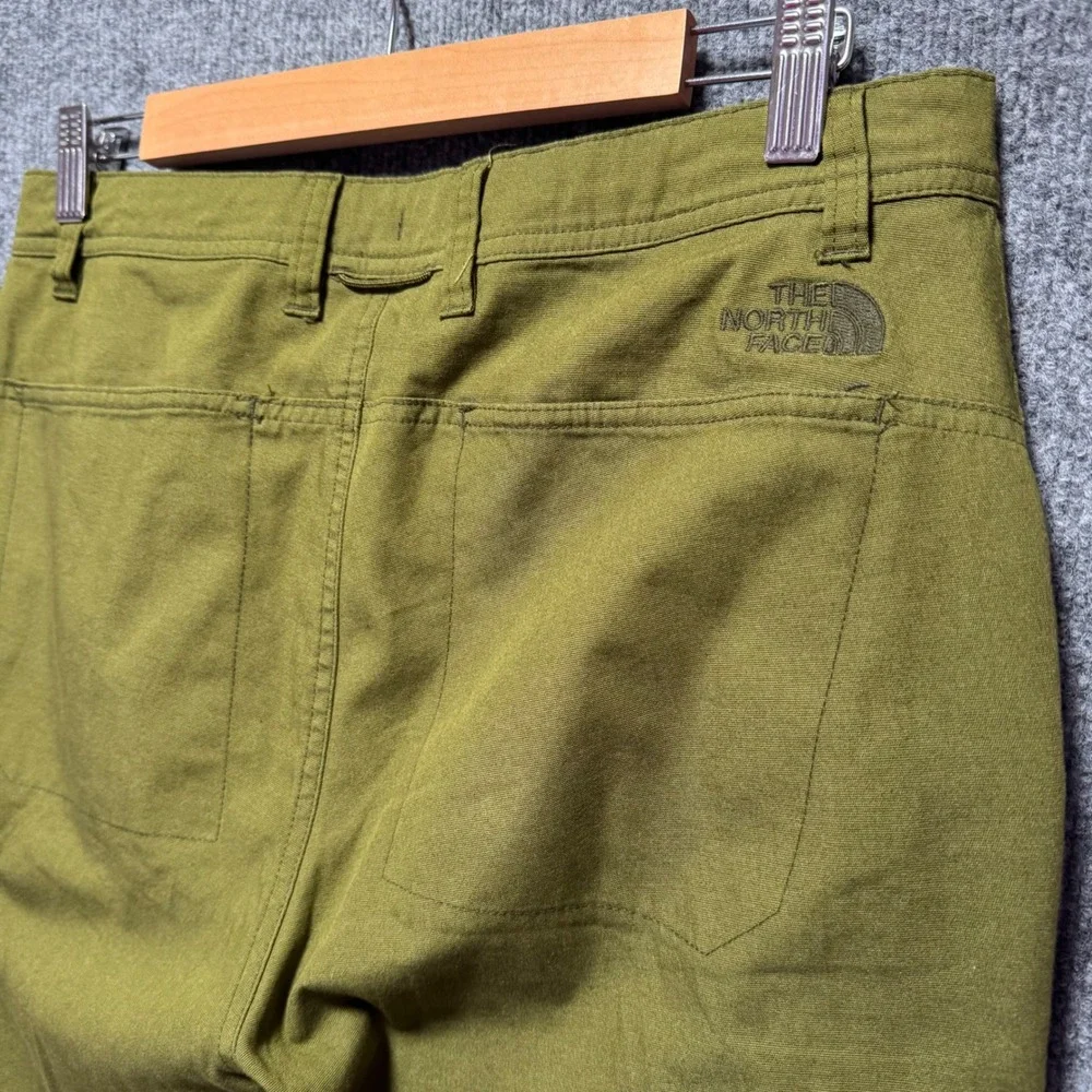 The North Face Pants‎ Mens 30 Short Olive Green Cotton Stretch Motion Hiking